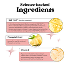 Gummies diététiques équilibrantes pour femmes Ananas d'Hawaï